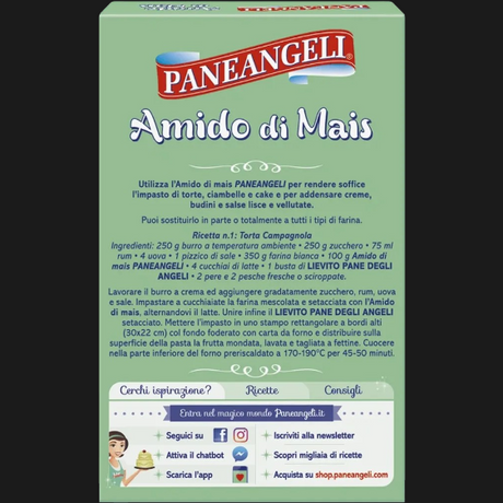 PANEANGELI CORN STARCH 250 GR (14 in a box)