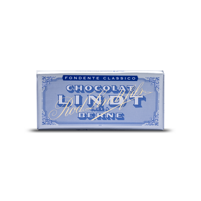 LINDT CLASSIC CHOCOLATE BAR DARK 100 GR (30 in a box)