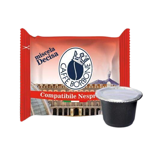BORBONE COFFEE CAPSULES NESPRESSO DECISA X10 (8 in a box)