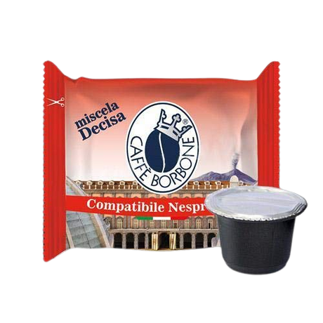 BORBONE COFFEE CAPSULES NESPRESSO DECISA X10 (8 in a box)