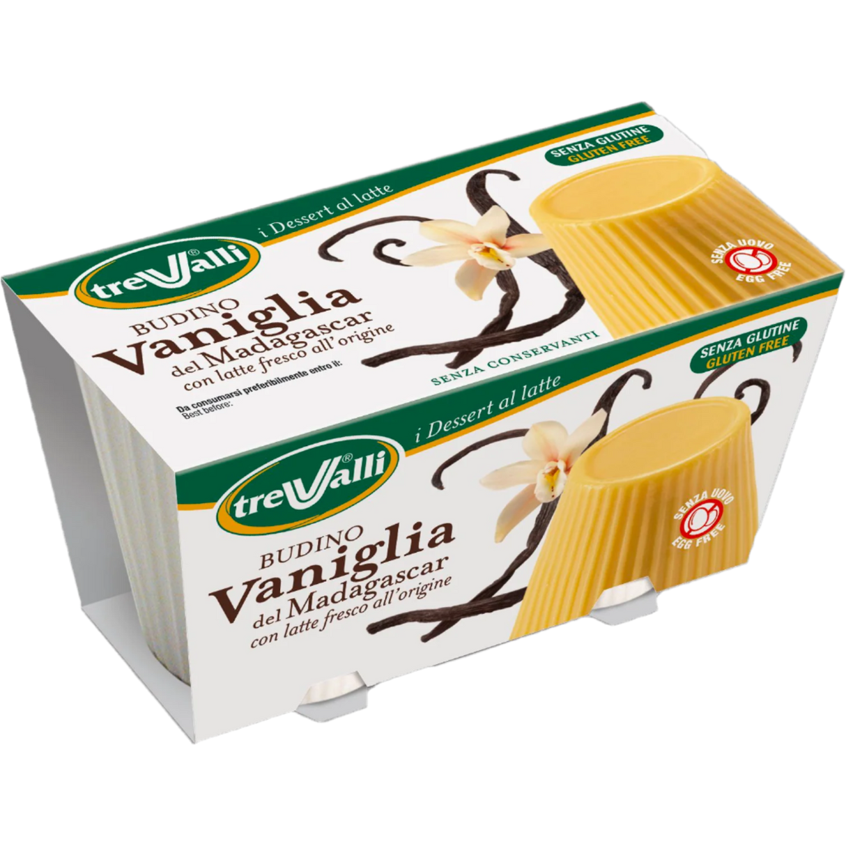 TREVALLI DESSERT PUDDING VANILLA X2 200 GR (9 in a box)