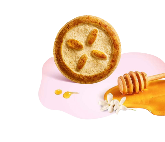 GALBUSERA BISCOTTI ZERO GRANO HONEY GLUTEN FREE 220 GR (12 in a box)