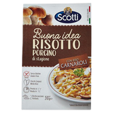 SCOTTI RICE RISOTTO PORCINI MUSHROOMS 210 GR (10 in a box)