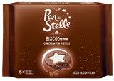MULINO BIANCO PAN DI STELLE BISCOTTI BISCOCREMA 28 GR X6  (10 in a box)