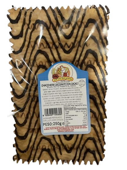 VOSTRO FORNAIO CHIACCHIERE AL CIOCCOLATO 250 GR (14 in a box)