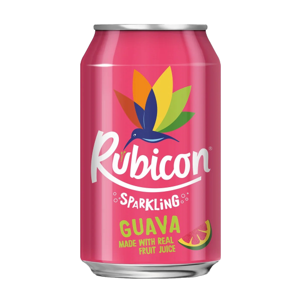 RUBICON SPARKLING GUAVA CANS 330 ML (24 in a box)