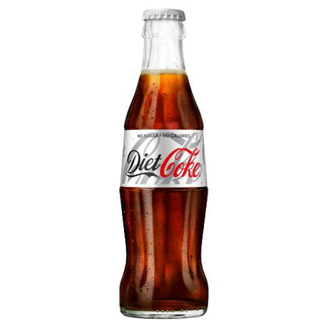 COCA COLA DIET COKE GLASS 330 ML (24 in a box)