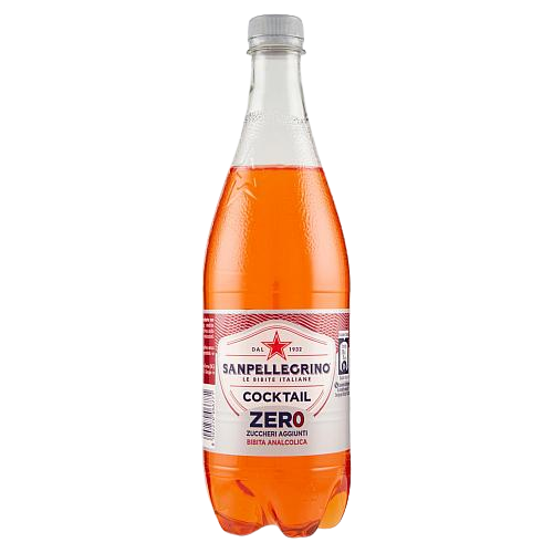 SAN PELLEGRINO ZERO COCKTAIL ANALCOLICO PET 750 ML (12 in a box)