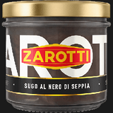 ZAROTTI PASTA SAUCE SUGO BLACK SQUID 110 GR (12 in a box)