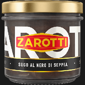 ZAROTTI PASTA SAUCE SUGO BLACK SQUID 110 GR (12 in a box)