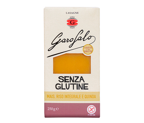 GAROFALO PASTA GLUTEN FREE LASAGNA 250 GR (12 IN A BOX)