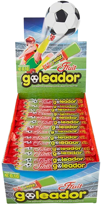 GELCO EXPO CANDY GOLEADOR FRUITS X200 (1 in a box)
