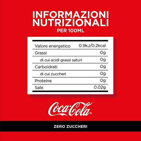 COCA COLA ZERO SUGAR PET 1.5 LT (6 in a box)