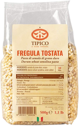 TIPICO PASTA DI SEMOLA FREGOLA TOSTATA 500 GR (24 in a box)