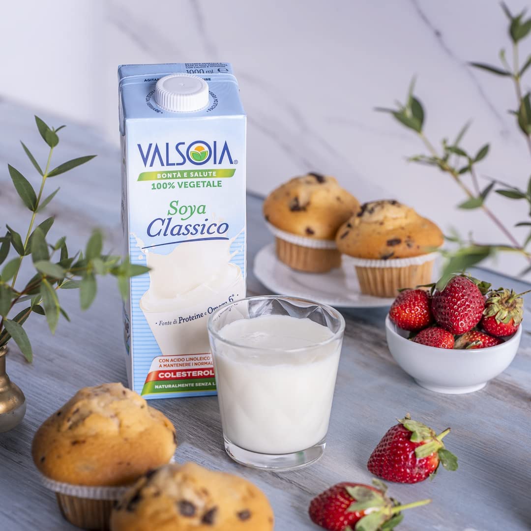 VALSOIA SOYADRINK SOY MILK CLASSIC 1 LT (10 in a box)