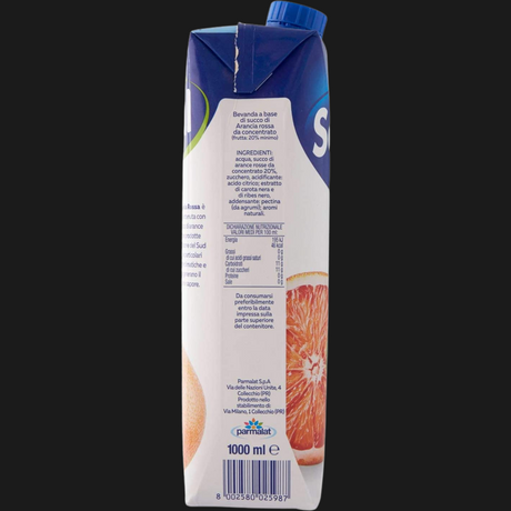 SANTAL NETTARE FRUIT JUICE BLOOD-RED ORANGE BRICK 1 LT (12 IN A BOX)
