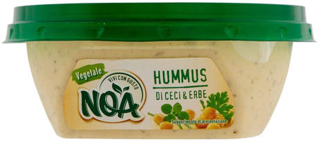 NOA HUMMUS SPREAD CHICKPEAS & HERBS 175 GR (4 in a box)