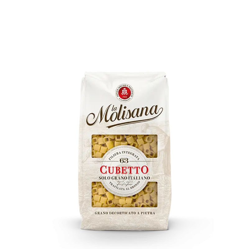 MOLISANA PASTA DI SEMOLA CUBETTO N.63 500 GR (24 in a box)