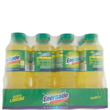 ENERGADE ENERGY DRINK LEMON PET 500 ML (12 in a box)