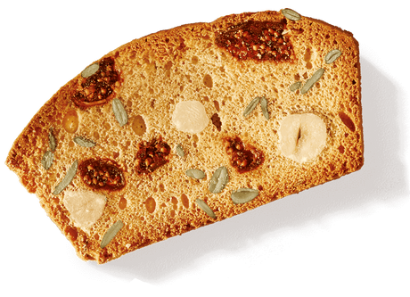 GALBUSERA BELLE BUONE BAKERY RUSKS FETTE BISCOTTATE FIGS AND HAZELNUTS 200 GR (10 in a box)