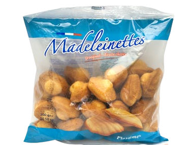 PLAYTIME MADELEINETTES PETIT 170 GR (18 in a box)