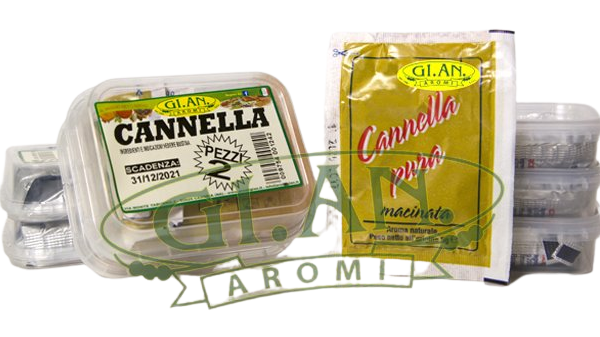 GI. AN. AROMI SPICES CINNAMON POWDER X2 10 GR (12 in a box)