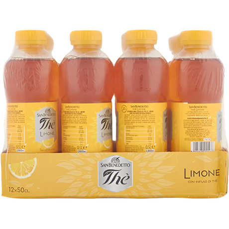 SAN BENEDETTO TEA LEMON PET 500 ML (12 in a box)