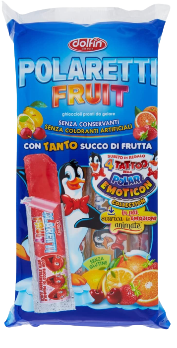 POLARETTI FRUIT ICE POP BLUE X10 400 ML (20 in a box)