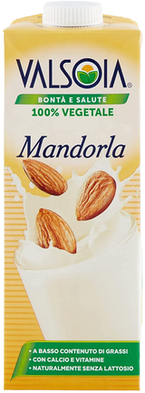 VALSOIA DRINK ALMOND MILK BRICK 1 LT (10 in a box)