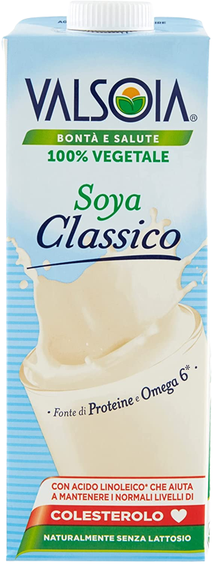 VALSOIA SOYADRINK SOY MILK CLASSIC 1 LT (10 in a box)