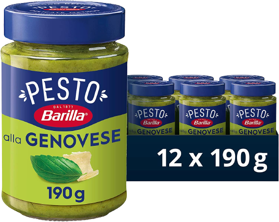 BARILLA PESTO GENOVESE 190 GR (12 in a box)