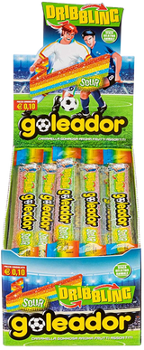 GELCO EXPO CANDY GOLEADOR DRIBBLING RAINBOW X144 (1 in a box)