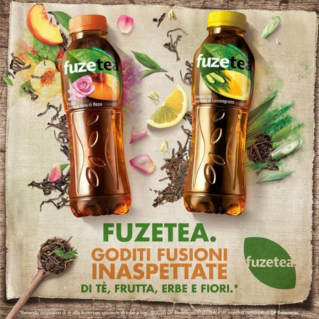 FUZETEA TEA PEACH PET 400 ML (12 IN A BOX)