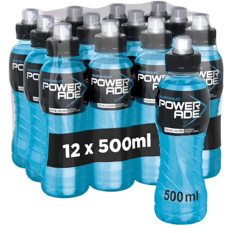 POWERADE ENERGY DRINK MOUNTAIN BLAST PET 500 ML (12 in a box)