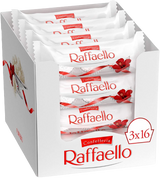 FERRERO CONFETTERIA PRALINES RAFFAELLO COCONUT X3 30 GR (16 in a box)