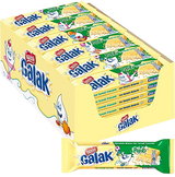GALAK SNACK BARS POPRI WHITE CHOCOLATE WITH CEREALS 40 GR (36 in a box)