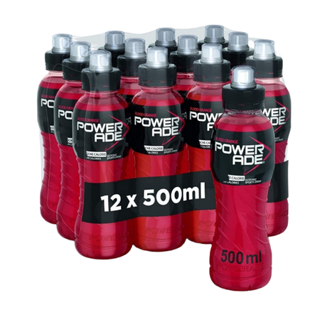 POWERADE SPORT DRINK BLOOD-RED ORANGE PET 500 ML (12 in a box)