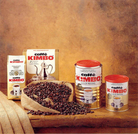 KIMBO COFFEE GROUND PREMIUM SELECTION GOLD MEDAL 250 GR (20 in a box)