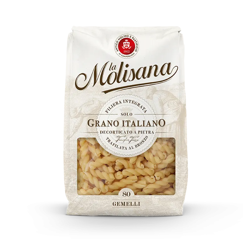 MOLISANA PASTA DI SEMOLA GEMELLI N.80 500 GR (24 in a box)