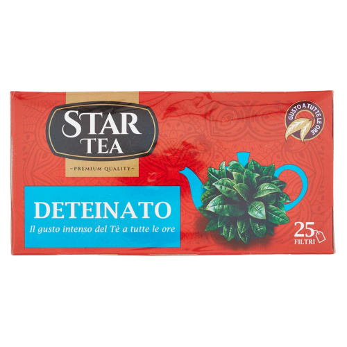 STAR TEA DETEINATO 25 FILTRI 37 GR (24 in a box)