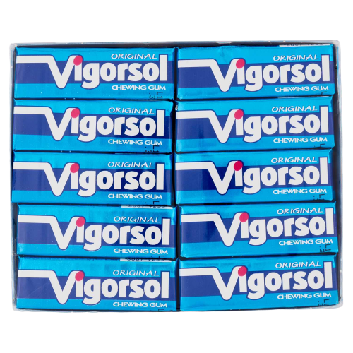 VIGORSOL CHEWING GUM ORIGINAL STICK 60 GR (40 in a box)