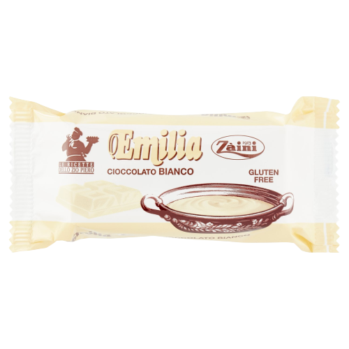 ZAINI EMILIA CHOCOLATE WHITE 200 GR (24 in a box)