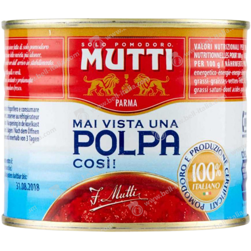 MUTTI POLPA DI POMODORO 210 GR X2 (12 in a box)