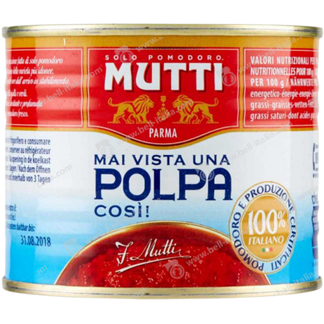 MUTTI POLPA DI POMODORO 210 GR X2 (12 in a box)