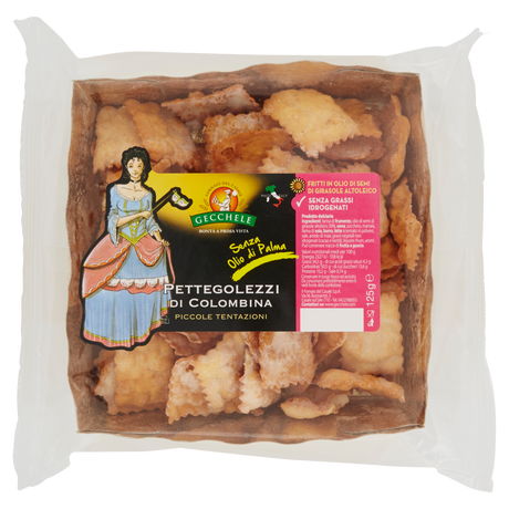 GECCHELE CHIACCHIERE PETTEGOLEZZI DI COLOMBINA 150 GR (6 in a box)