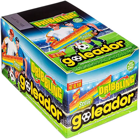 GELCO EXPO CANDY GOLEADOR DRIBBLING RAINBOW X144 (1 in a box)