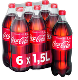 COCA COLA ORIGINAL PET 1.5 LT (6 in a box)