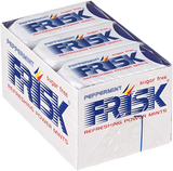 FRISK CANDY PEPPERMIT SUGAR FREE 6 GR (12 in a box)