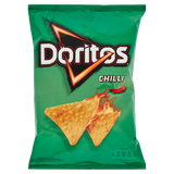 DORITOS CRISPS CHILI SPICY 140 GR (9 in a box)