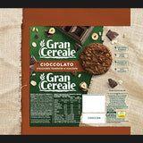 GRAN CEREALE BISCOTTI CHOCOLATE 230 GR (18 in a box)